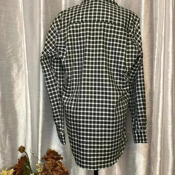 Forsythe of Canada Checkered Long Sleeve Button Down Shirt NWT Men’s Medium - Picture 4 of 8